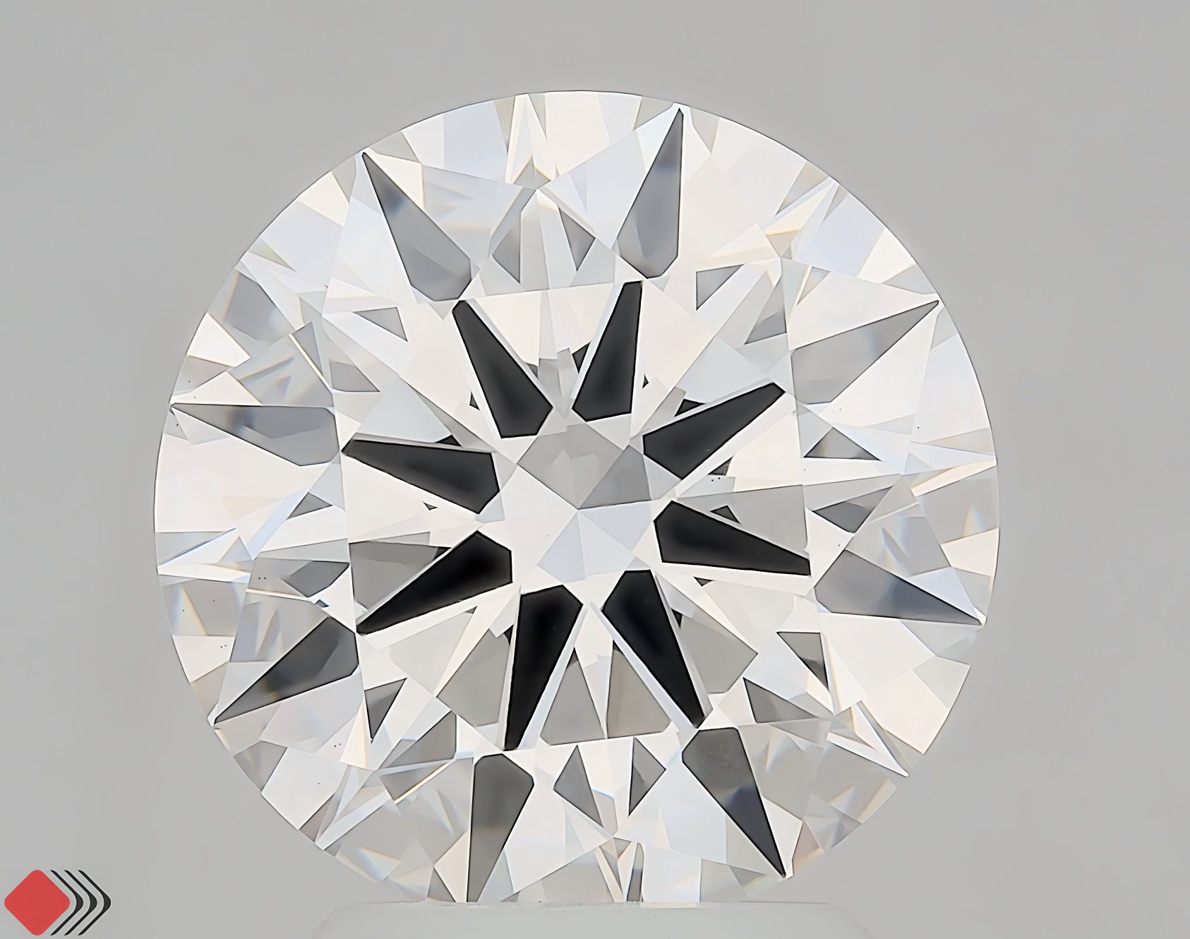 3.09 ct. round Lab Grown Diamond front image