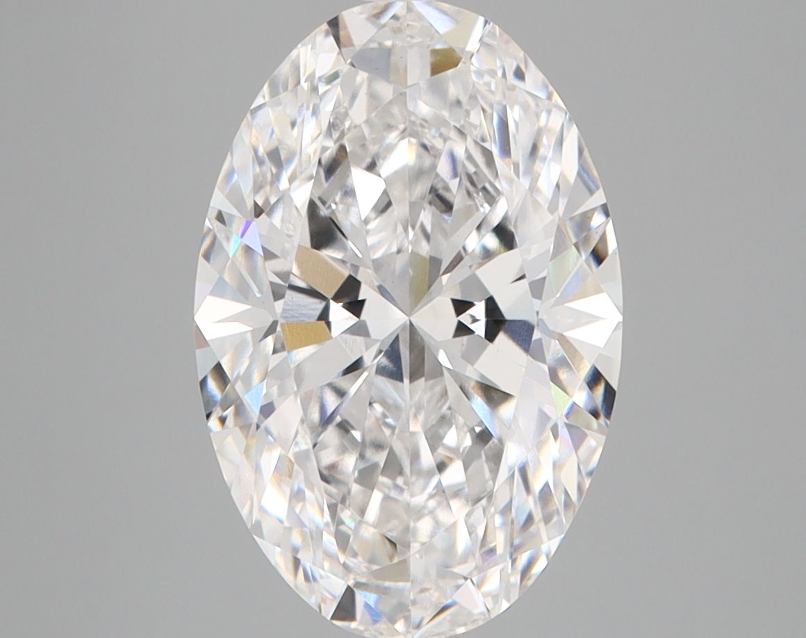 3.57 ct. oval Lab Grown Diamond front image