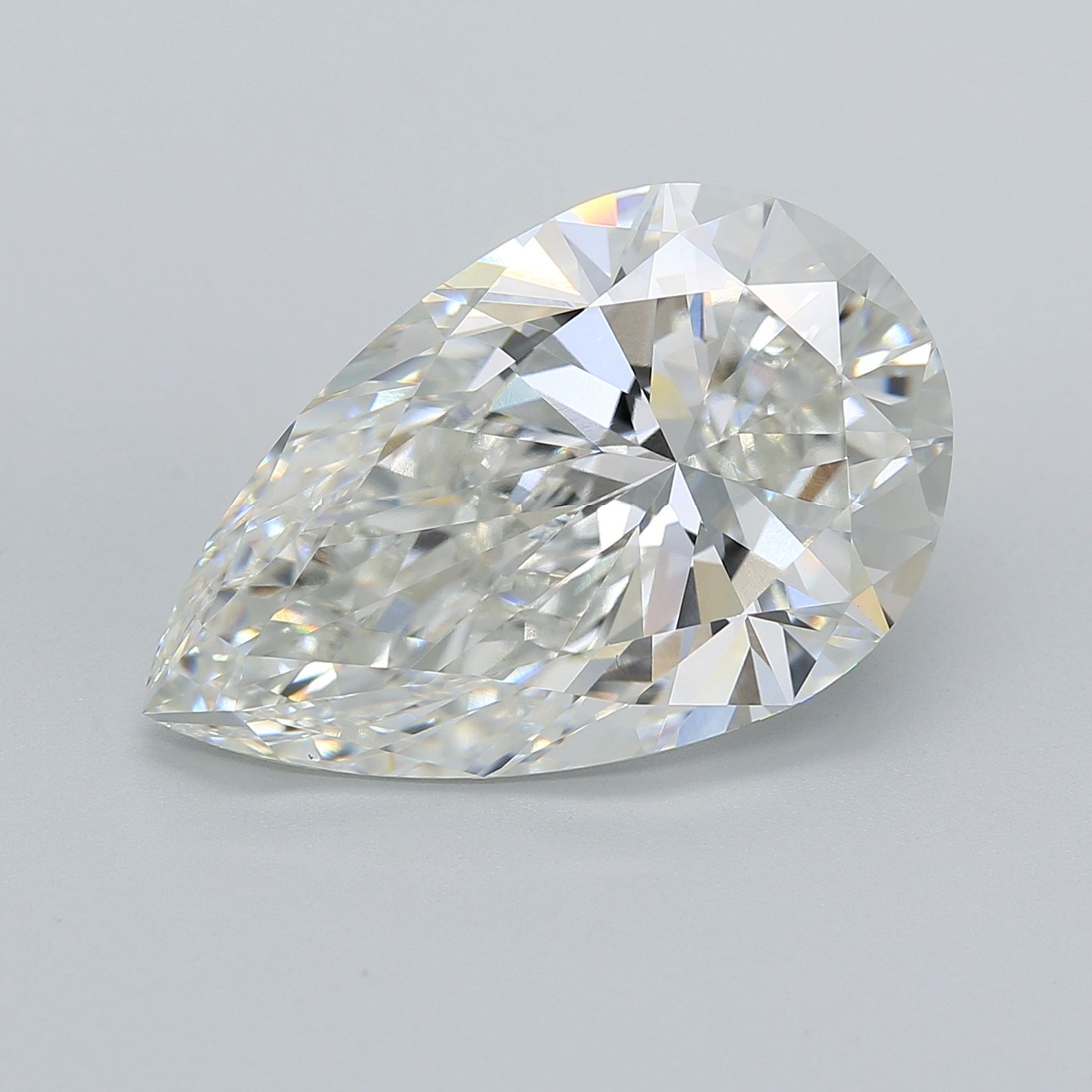 10.06 ct. pear Lab Grown Diamond front image
