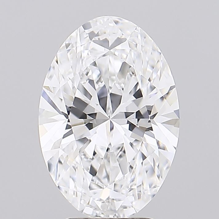 2.69 ct. oval Lab Grown Diamond front image