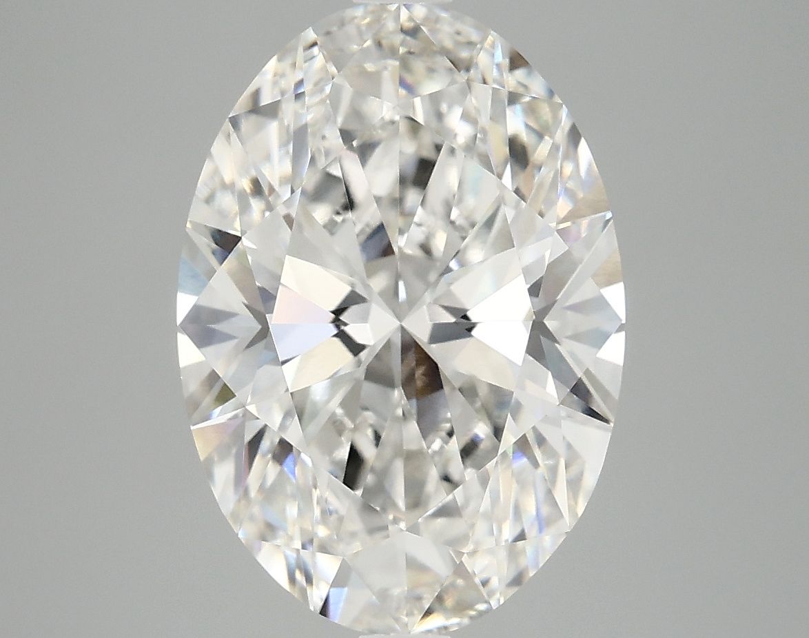 4.90 ct. oval Lab Grown Diamond front image