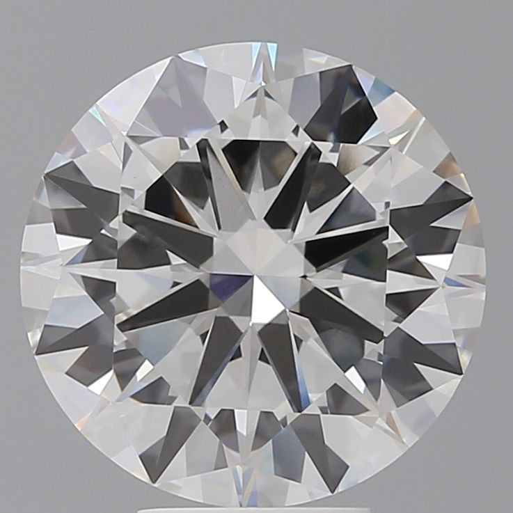 6.10 ct. round Lab Grown Diamond front image