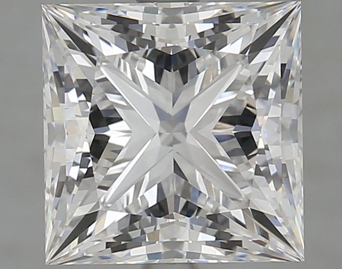 4.21 ct. princess Lab Grown Diamond front image