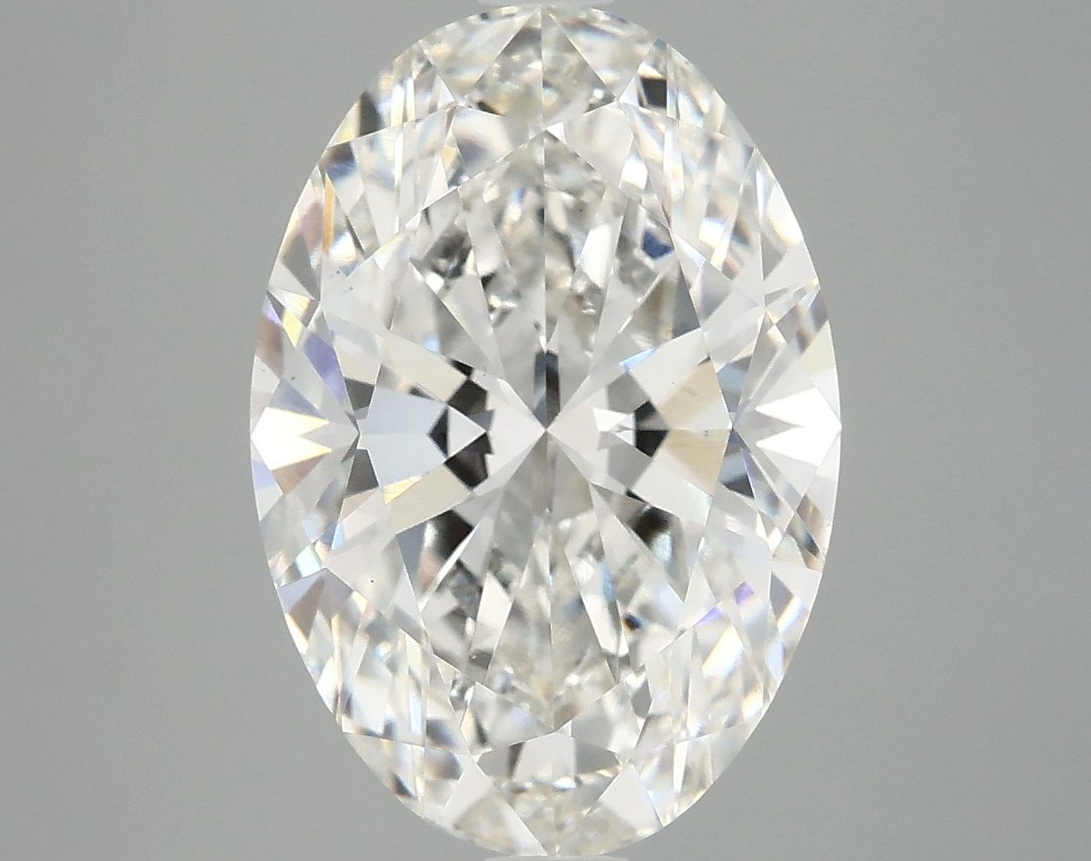 5.08 ct. oval Lab Grown Diamond front image