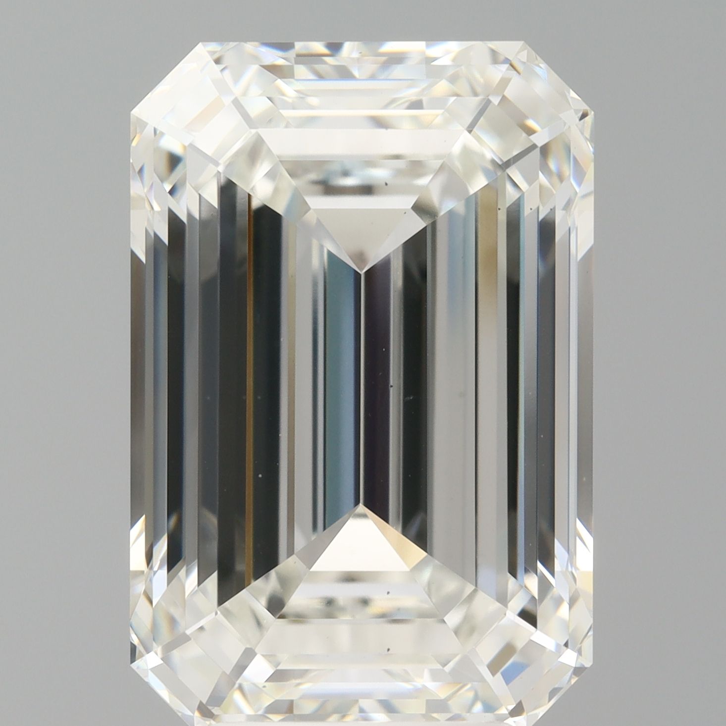 6.08 ct. emerald Lab Grown Diamond front image