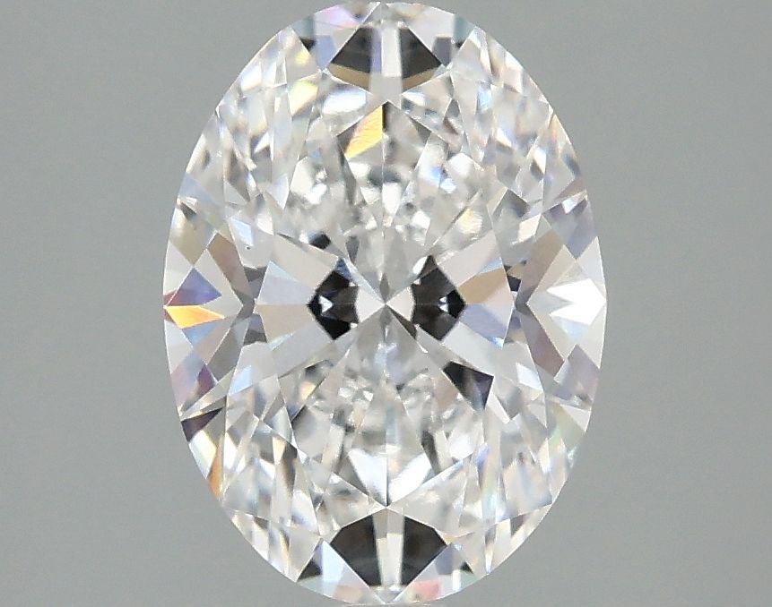 2.08 ct. oval Lab Grown Diamond front image