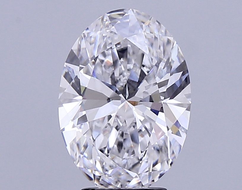 4.02 ct. oval Lab Grown Diamond front image