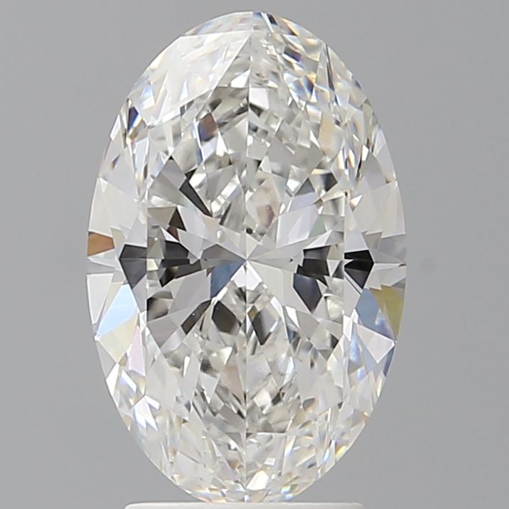 3.08 ct. oval Lab Grown Diamond front image