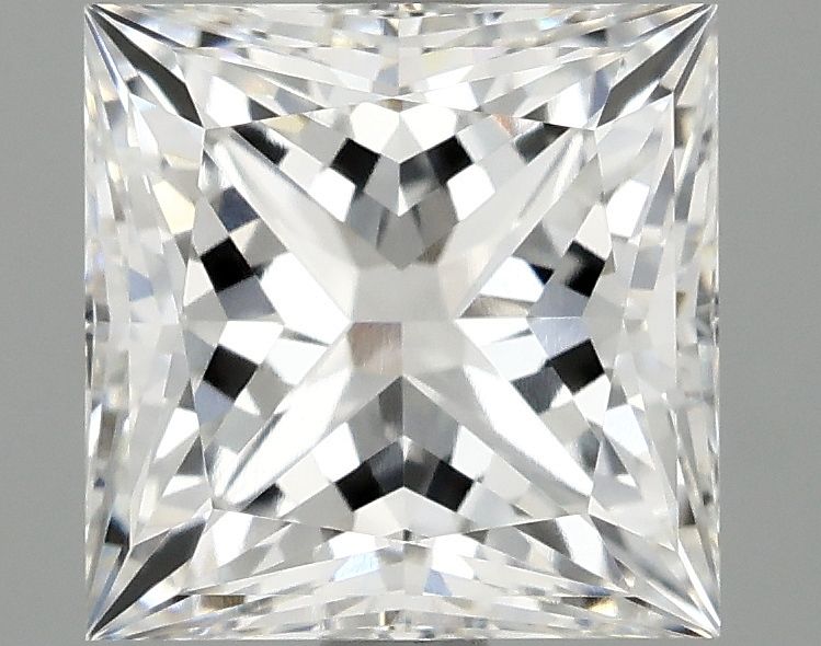 2.10 ct. princess Lab Grown Diamond front image