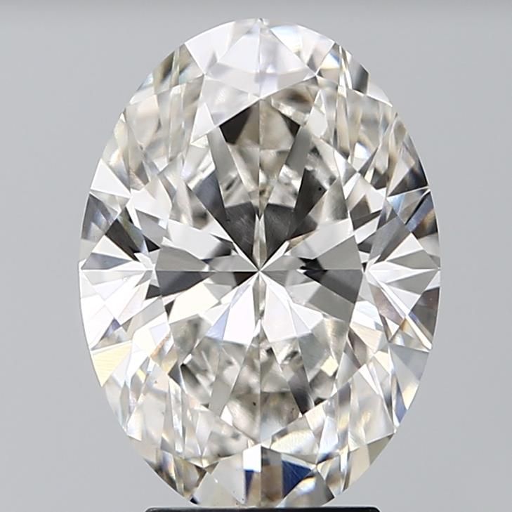 4.07 ct. oval Lab Grown Diamond front image