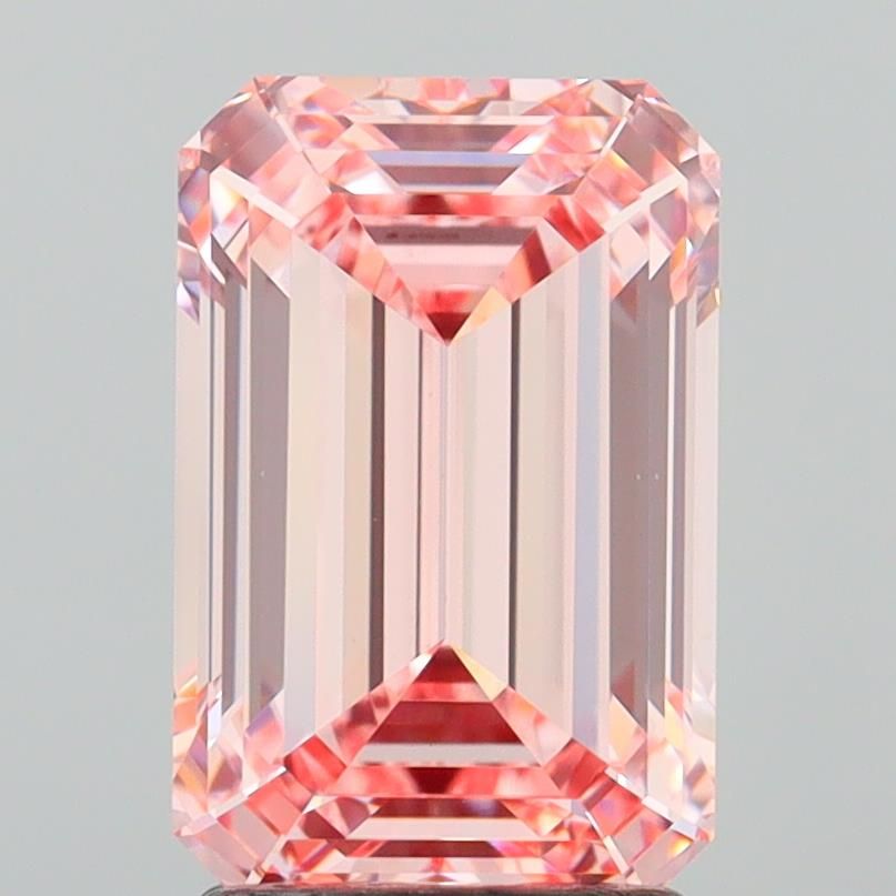 3.05 ct. emerald Lab Grown Diamond front image