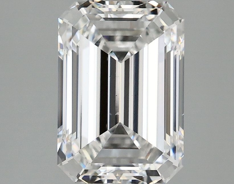 2.71 ct. emerald Lab Grown Diamond front image