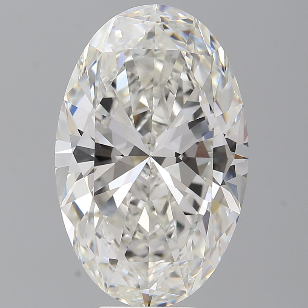 9.10 ct. oval Lab Grown Diamond front image