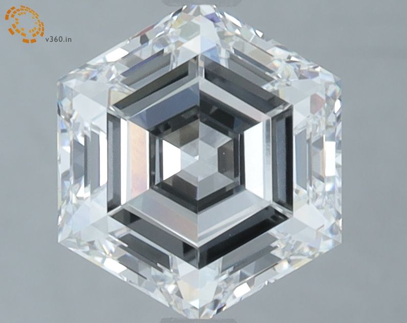 2.14 ct lab-grown Hexagonal Diamond