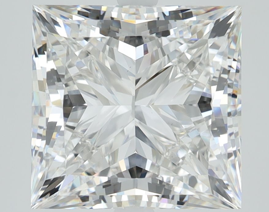 5.21 ct. princess Lab Grown Diamond front image
