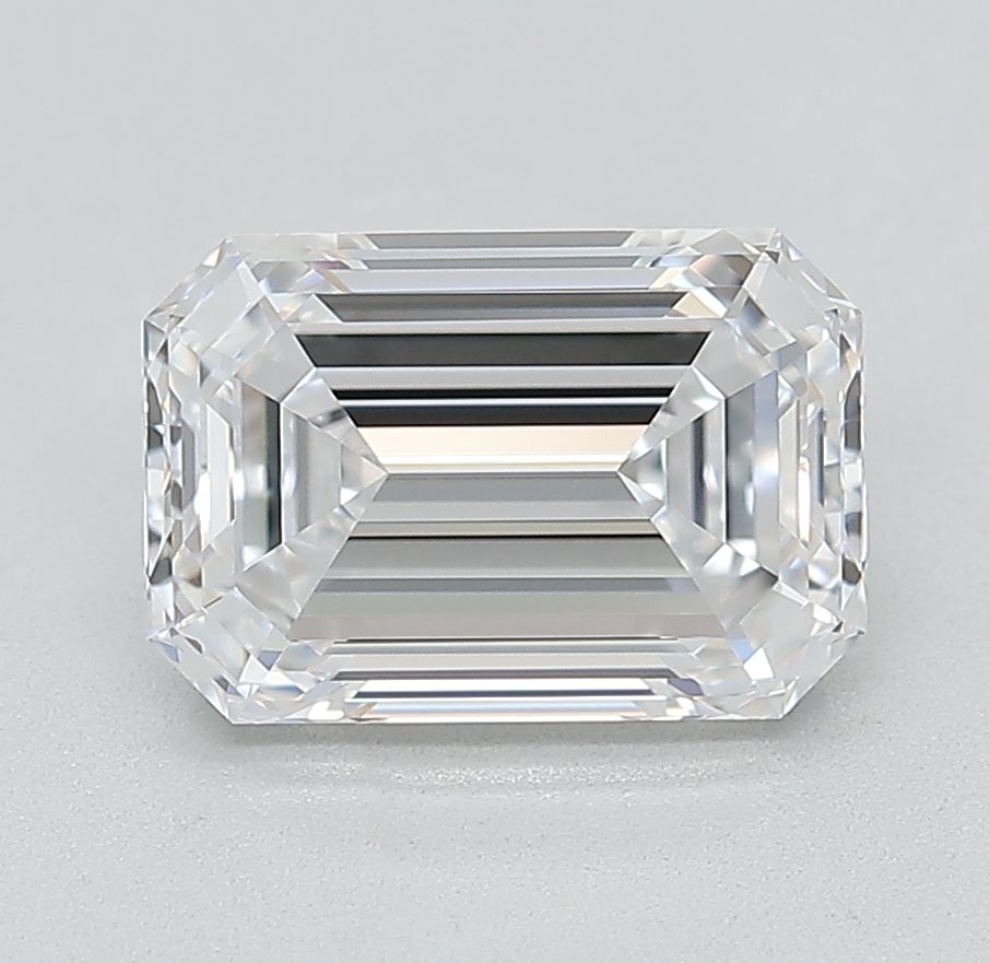 2.74 ct. emerald Lab Grown Diamond front image