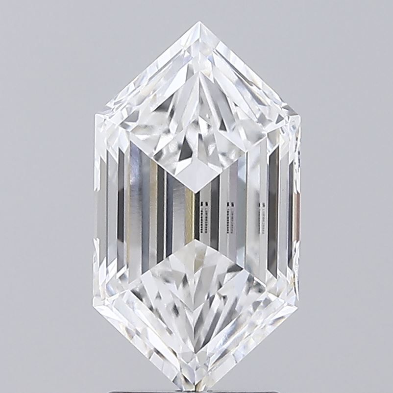 3.05 ct lab-grown Hexagonal Diamond