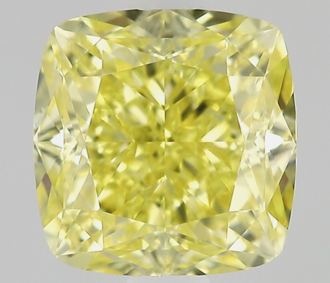 Diament 0.66 ct Fancy Intense Yellow/VVS1