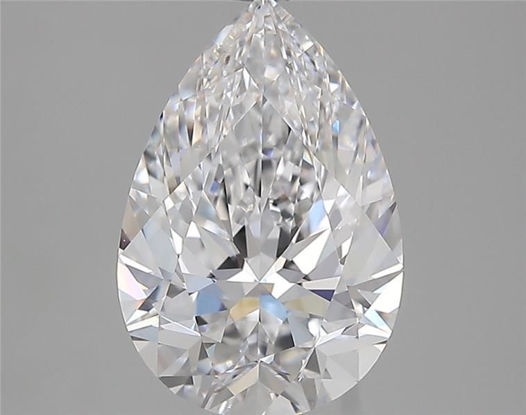3.03 ct. pear Lab Grown Diamond front image
