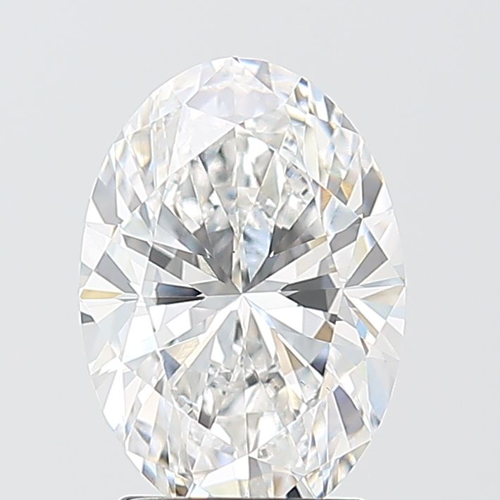 2.06 ct. oval Lab Grown Diamond front image