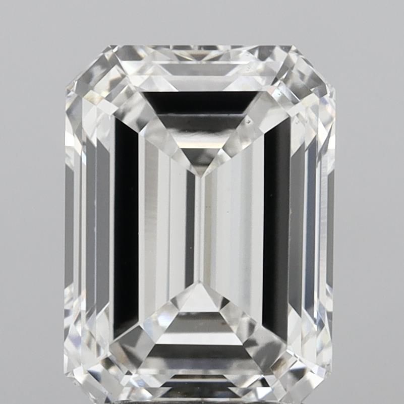 2.58 ct. emerald Lab Grown Diamond front image