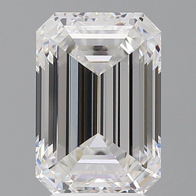 3.57 ct. emerald Lab Grown Diamond front image