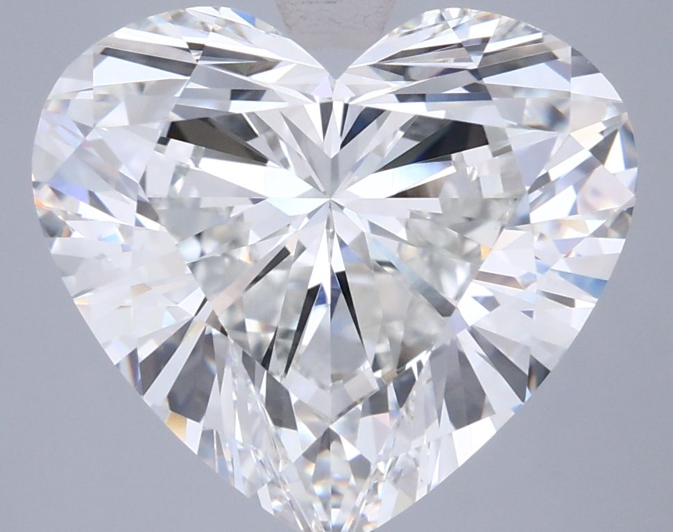 6.52 ct. heart Lab Grown Diamond front image