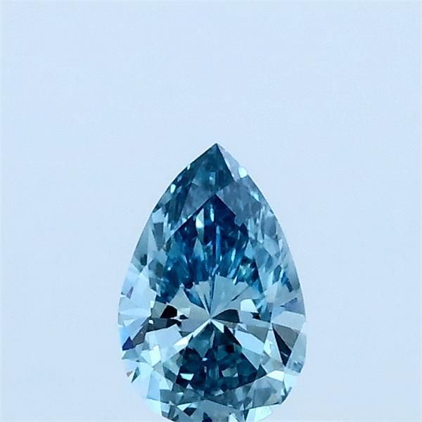 0.31 CT Fancy Vivid Blue PEAR