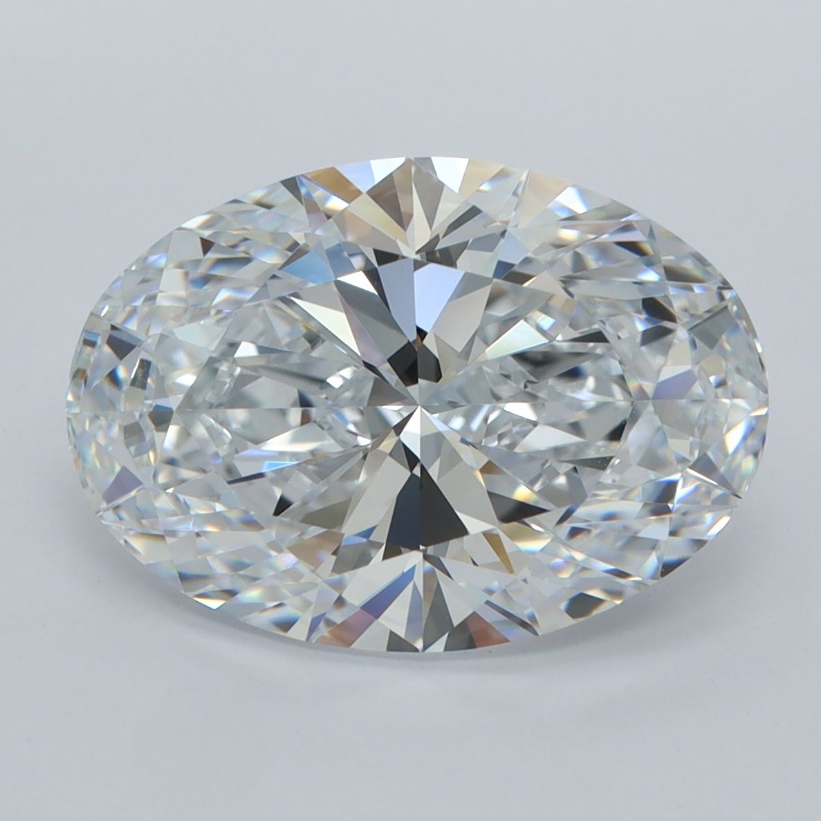 5.07 ct. oval Lab Grown Diamond front image