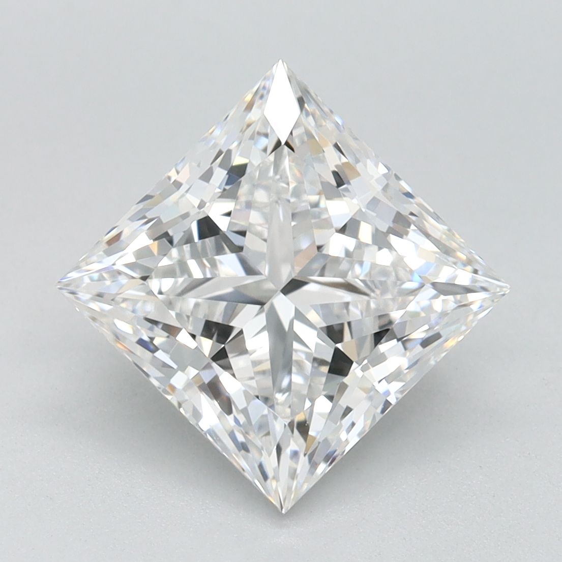 2.57 ct. princess Lab Grown Diamond front image