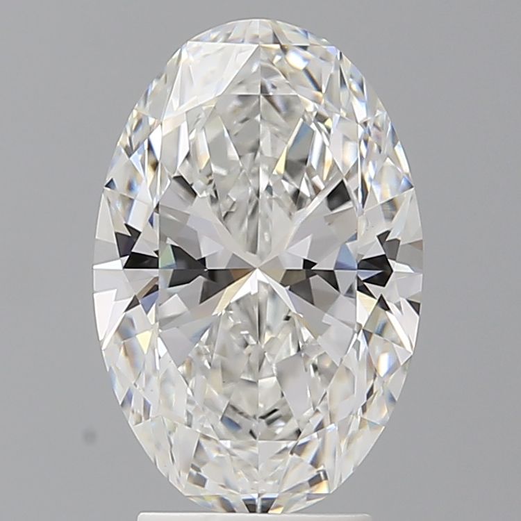 3.50 ct. oval Lab Grown Diamond front image