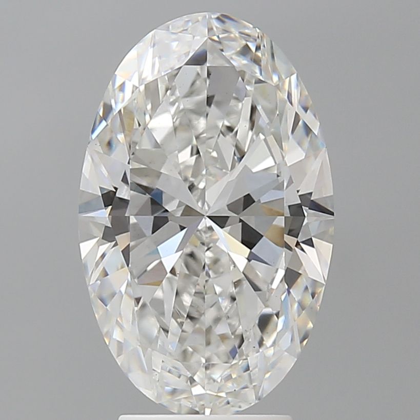 4.10 ct. oval Lab Grown Diamond front image