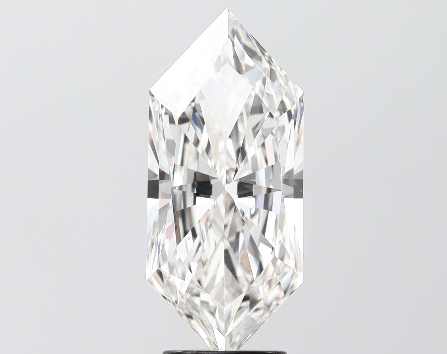 4.07 ct lab-grown Hexagonal Diamond