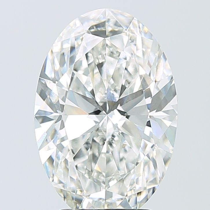 4.05 ct. oval Lab Grown Diamond front image