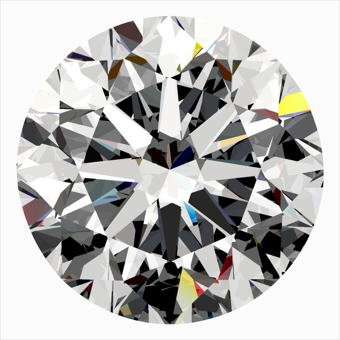 0.41 ct Round diamond