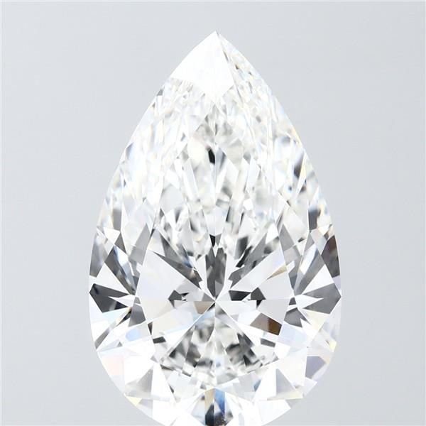 7.09 ct. pear Lab Grown Diamond front image