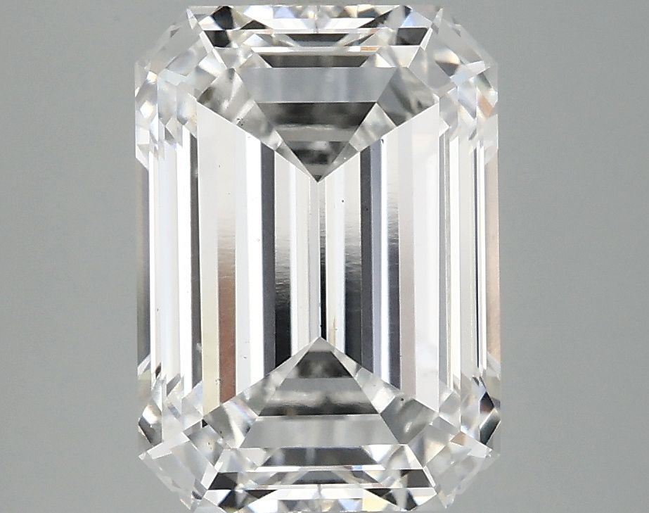 4.10 ct. emerald Lab Grown Diamond front image