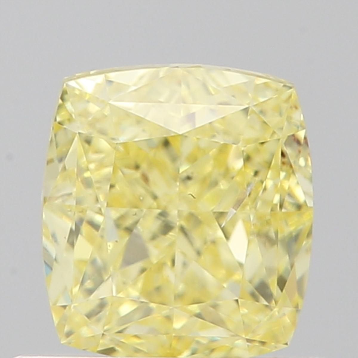 Diament 0.9 ct Fancy Intense Yellow/SI2