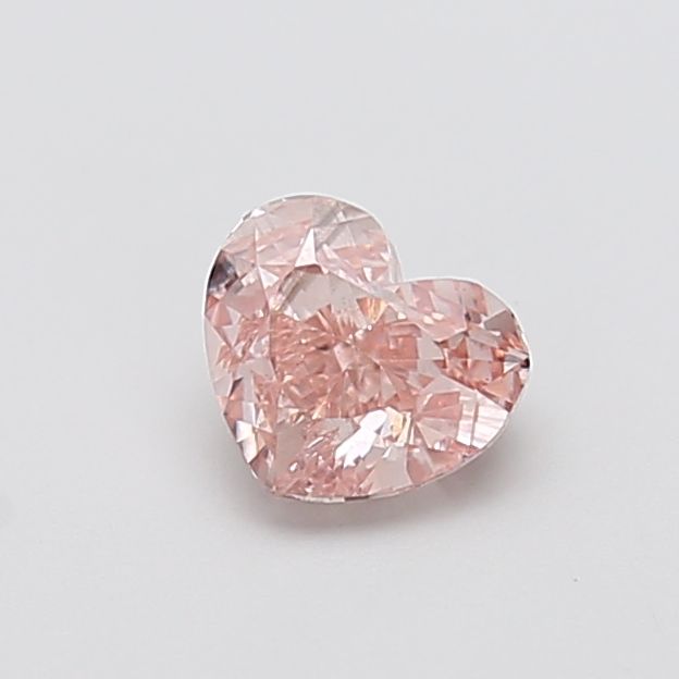 1.09 CT Fancy Intense Brown Pink HEART