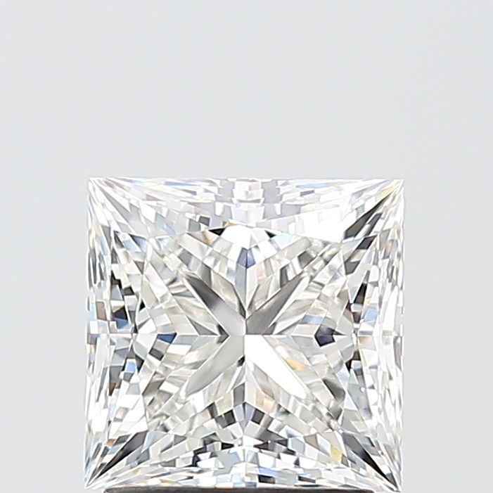 2.10 ct. princess Lab Grown Diamond front image
