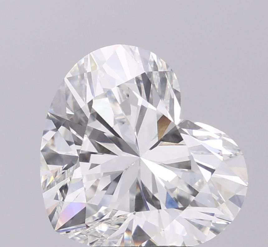 7.07 ct. heart Lab Grown Diamond front image