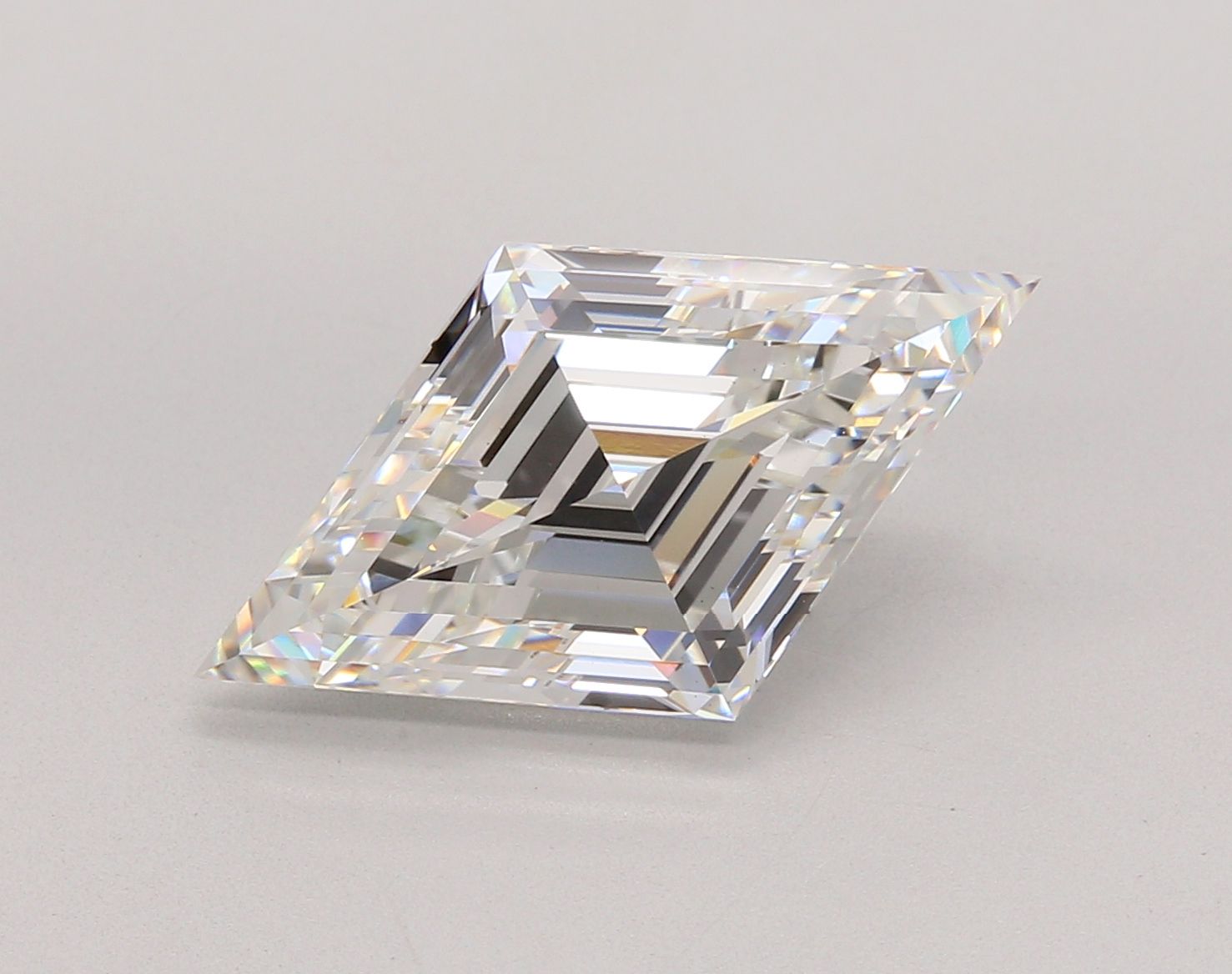 5.05 ct lab-grown Lozenge Diamond