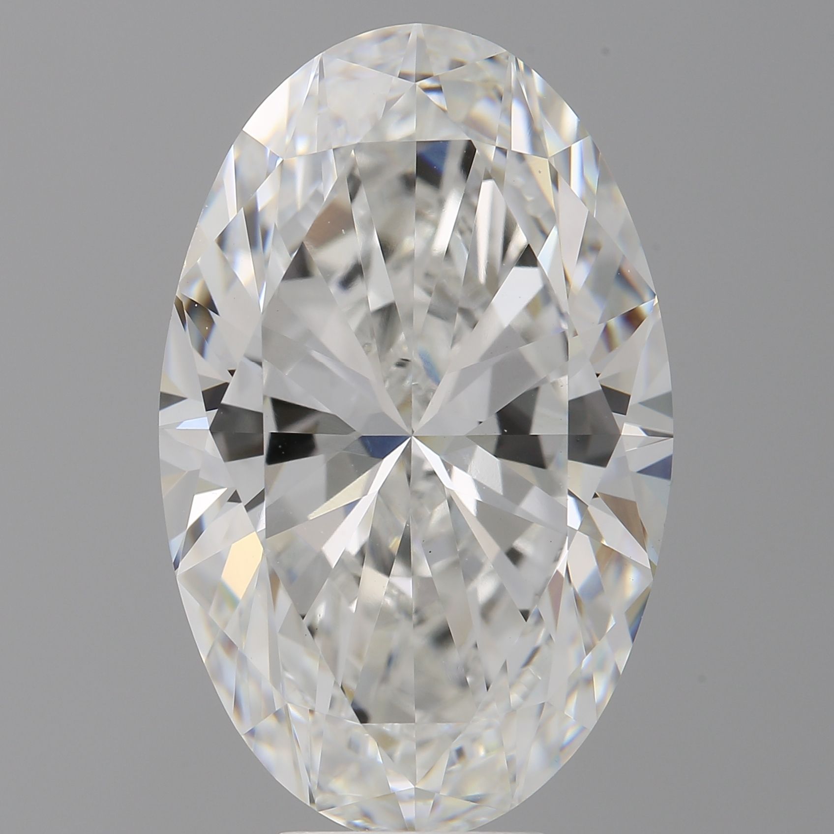 9.04 ct. oval Lab Grown Diamond front image