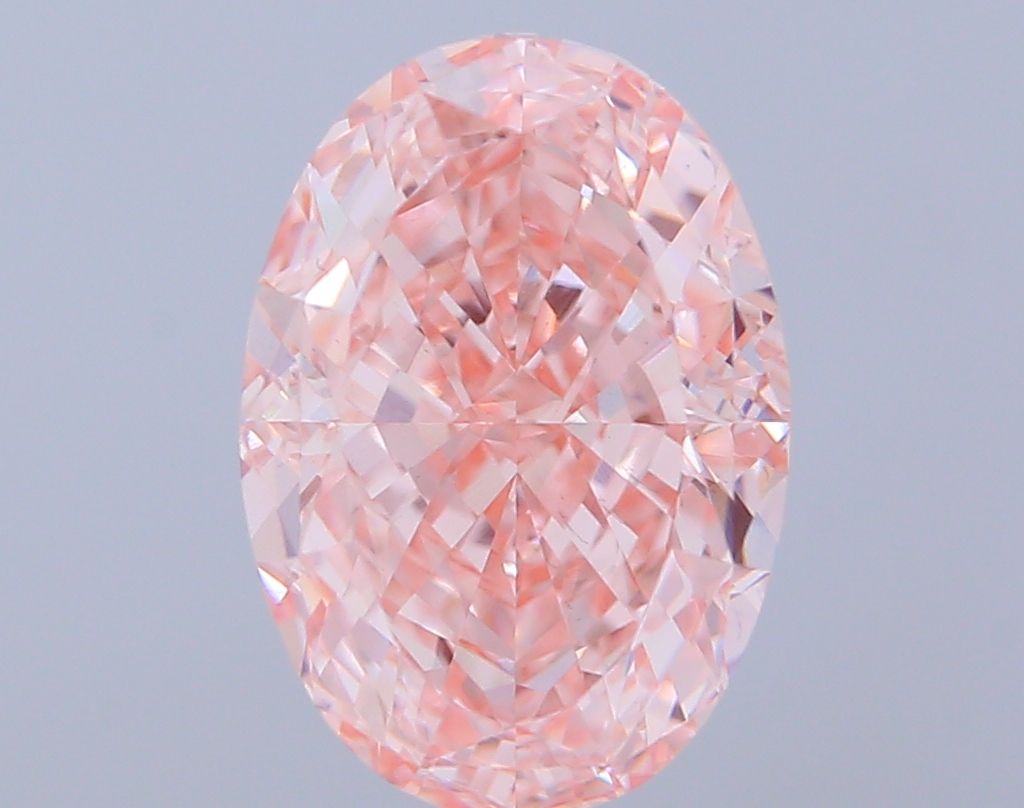 5.50 ct. oval Lab Grown Diamond front image