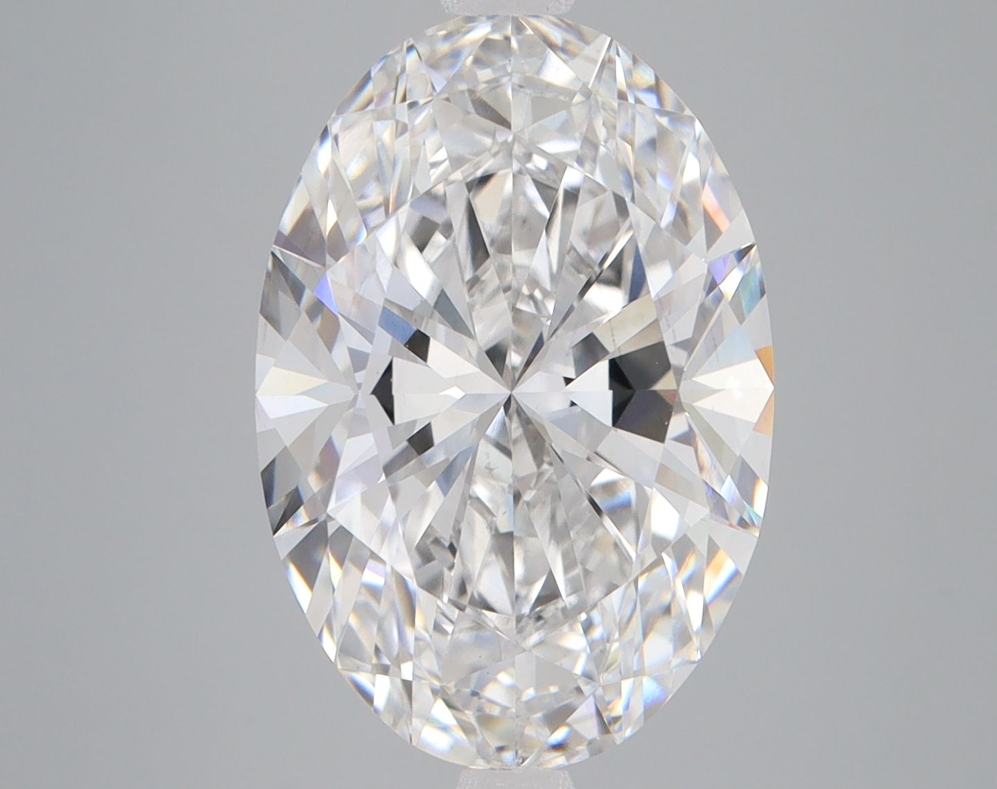 6.25 ct. oval Lab Grown Diamond front image