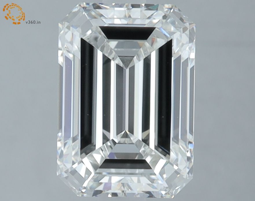 2.51 ct. emerald Lab Grown Diamond front image
