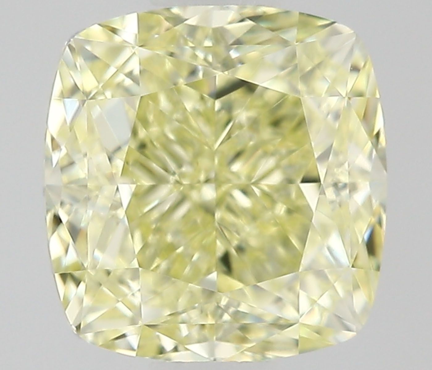 Diament 0.9 ct Fancy Light Yellow/VVS2