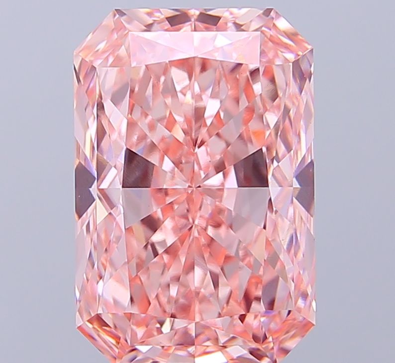 5.10 ct. radiant Lab Grown Diamond front image