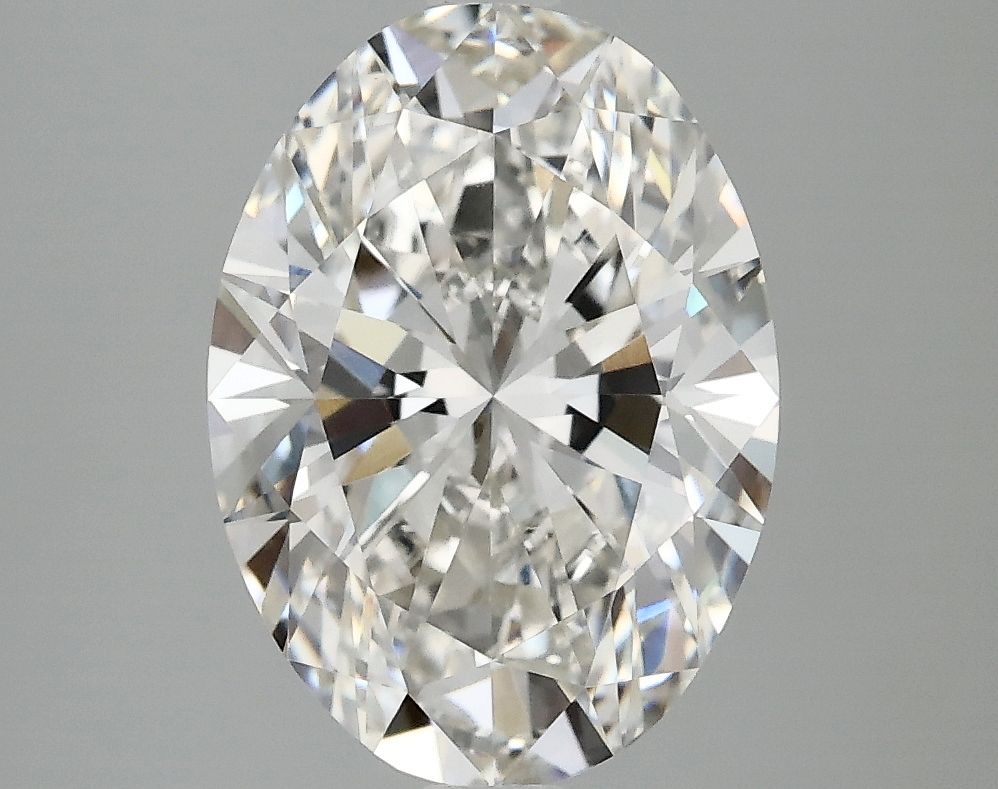 3.02 ct. oval Lab Grown Diamond front image