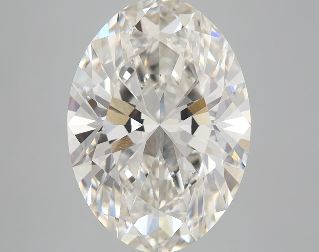 5.19 ct. oval Lab Grown Diamond front image